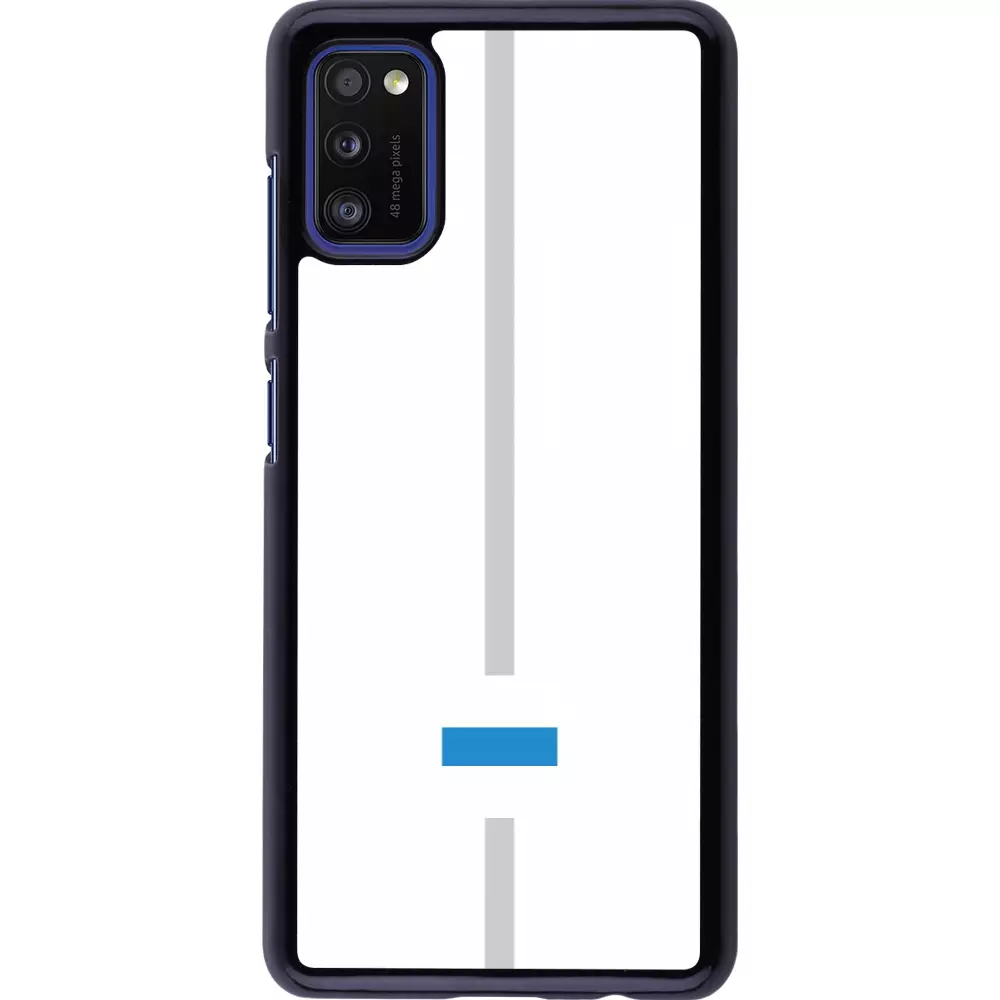Coque Samsung Galaxy A41 - Canton ZG blanc