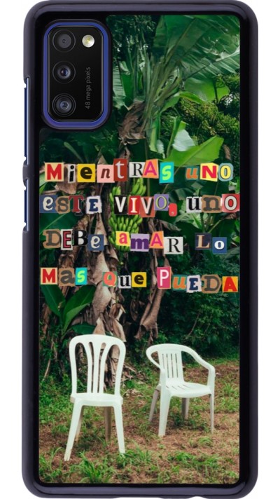 Coque Samsung Galaxy A41 - Chairs DTMF