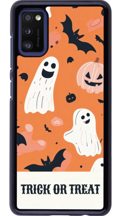 Samsung Galaxy A41 Case Hülle - Halloween 2025 Trick treat Samsung Galaxy A41 Case Hülle - Halloween 2025 Trick treat