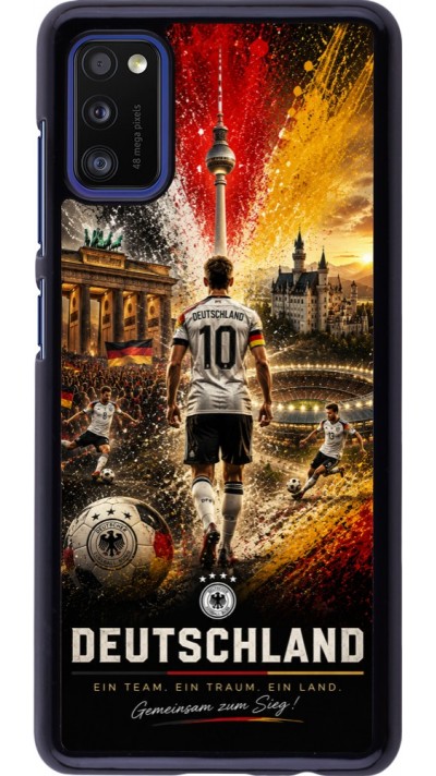 Coque Samsung Galaxy A41 - Football Allemagne splash 2026