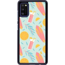 Samsung Galaxy A41 Case Hülle - Summer 2025 Pattern citron