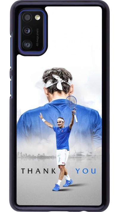 Samsung Galaxy A41 Case Hülle - Thank you Roger Samsung Galaxy A41 Case Hülle - Thank you Roger