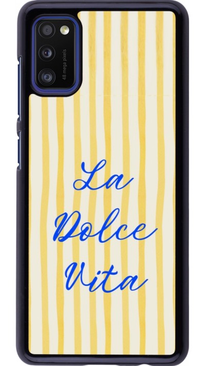 Samsung Galaxy A41 Case Hülle - The good life 2026