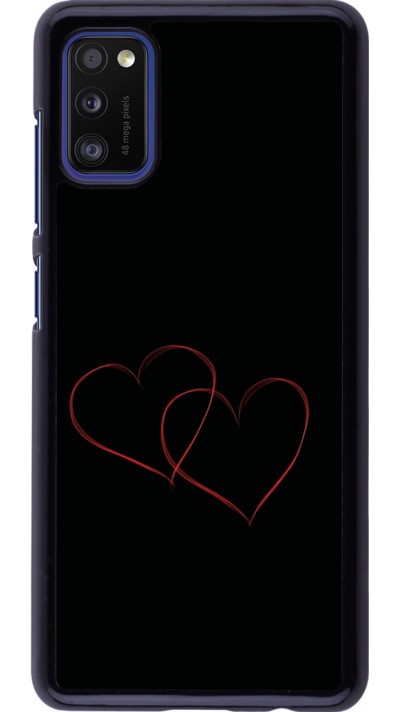 Samsung Galaxy A41 Case Hülle - Valentine 2023 attached heart Samsung Galaxy A41 Case Hülle - Valentine 2023 attached heart