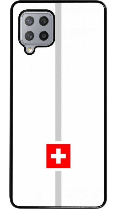 Coque Samsung Galaxy A42 5G - Canton CH blanc
