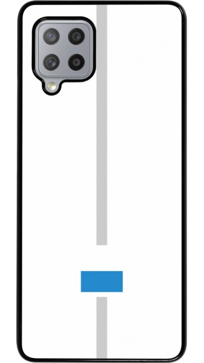 Coque Samsung Galaxy A42 5G - Canton LU blanc