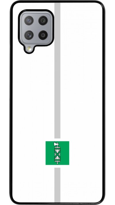 Coque Samsung Galaxy A42 5G - Canton SG blanc