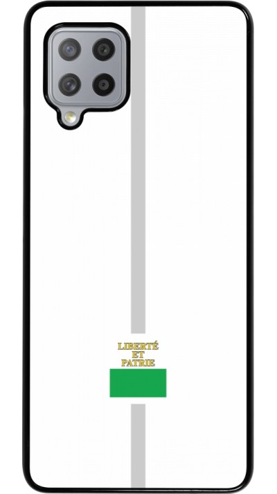 Coque Samsung Galaxy A42 5G - Canton VD blanc