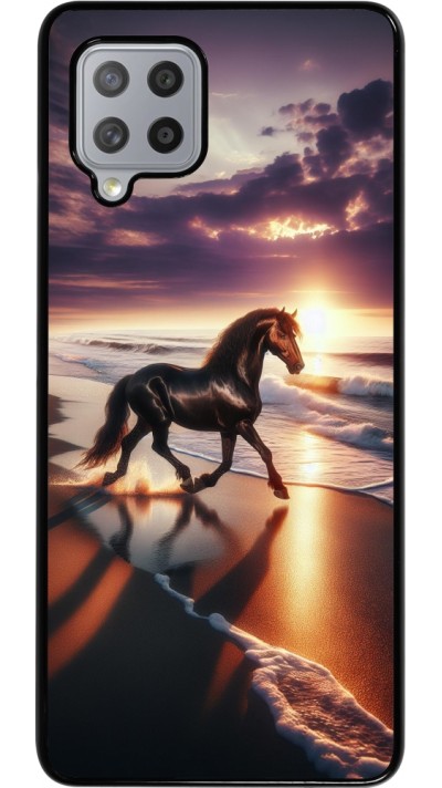 Coque Samsung Galaxy A42 5G - Cheval majestueux plage