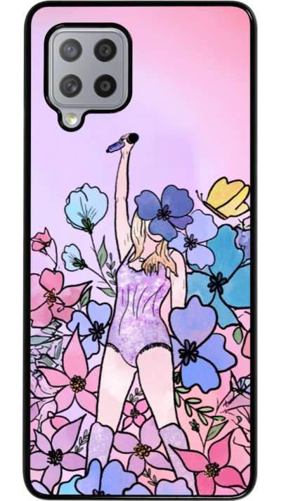 Coque Samsung Galaxy A42 5G - Taylor Swift Sketch - Pink