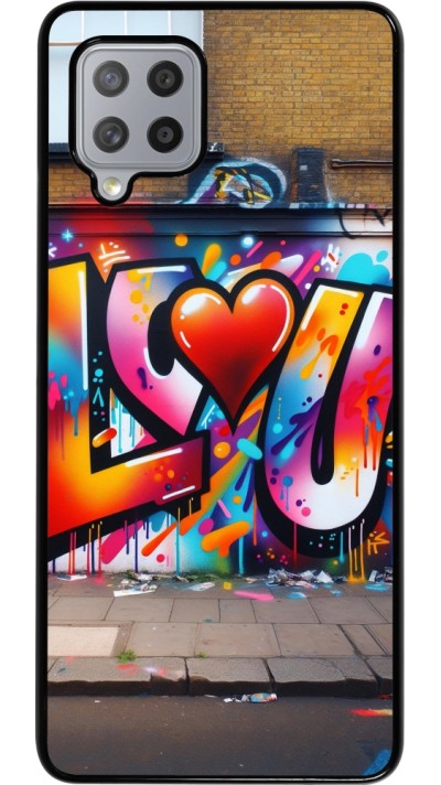 Coque Samsung Galaxy A42 5G - Valentine 2025 Love U Tag