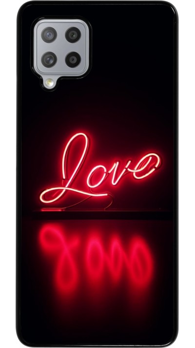 Coque Samsung Galaxy A42 5G - Valentine 2025 Neon Love