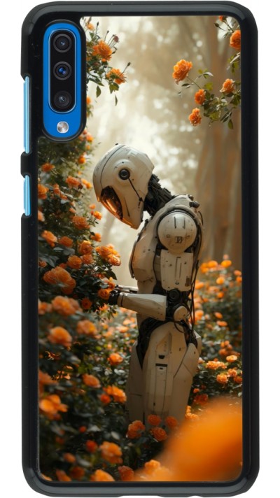 Coque Samsung Galaxy A50 - Astronaut flowers 2025