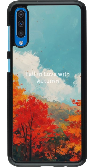 Coque Samsung Galaxy A50 - Autumn 25 Fall in love