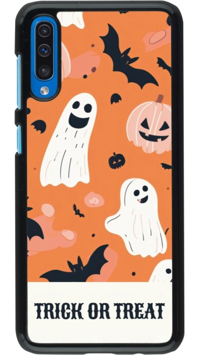 Samsung Galaxy A50 Case Hülle - Halloween 2025 Trick treat Samsung Galaxy A50 Case Hülle - Halloween 2025 Trick treat