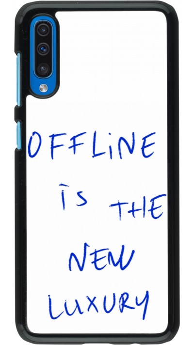 Coque Samsung Galaxy A50 - Offline is the new luxury