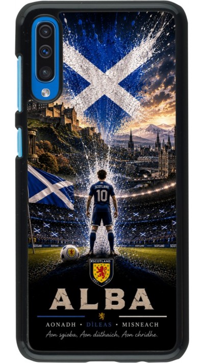Coque Samsung Galaxy A50 - Football Écosse splash 2026