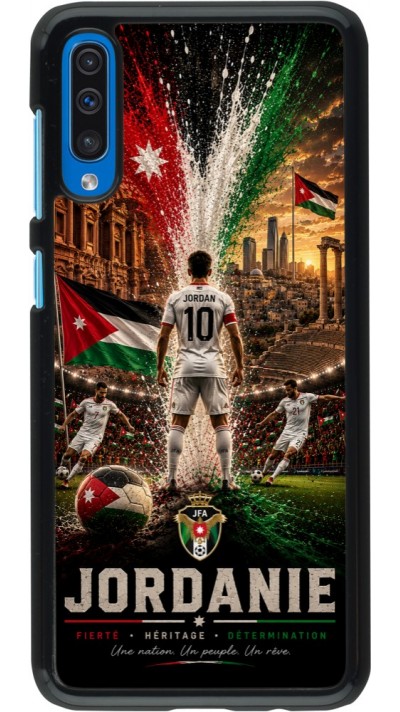 Coque Samsung Galaxy A50 - Football Jordanie splash 2026