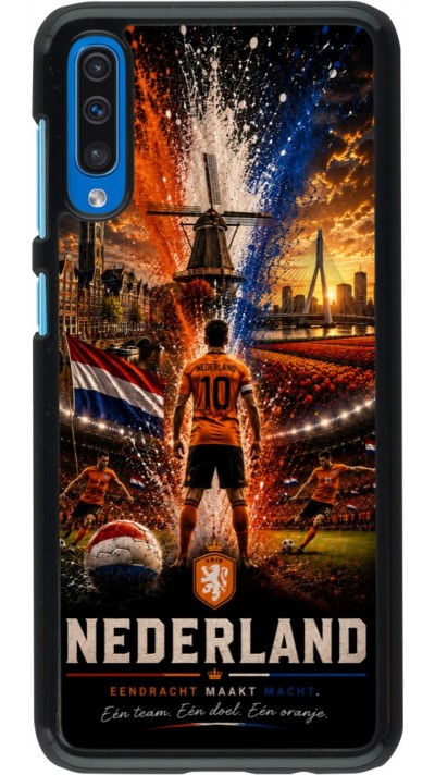 Coque Samsung Galaxy A50 - Football Pays-Bas splash 2026