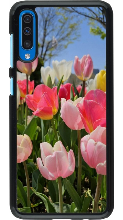 Samsung Galaxy A50 Case Hülle - Tulips Spring 2026