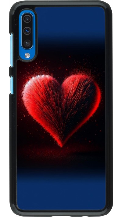 Coque Samsung Galaxy A50 - Valentine 2025 coeur rouge