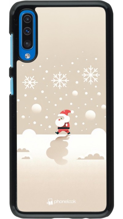 Samsung Galaxy A50 Case Hülle - Weihnachten 2023 Minimalistischer Weihnachtsmann Samsung Galaxy A50 Case Hülle - Weihnachten 2023 Minimalistischer Weihnachtsmann