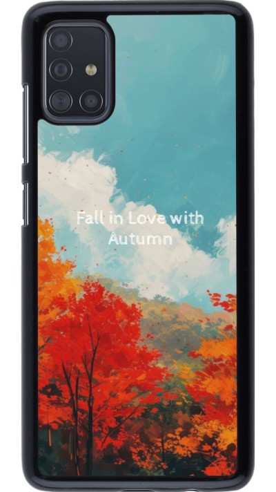 Coque Samsung Galaxy A51 - Autumn 25 Fall in love