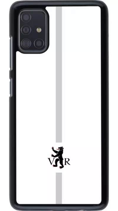 Coque Samsung Galaxy A51 - Canton AR blanc