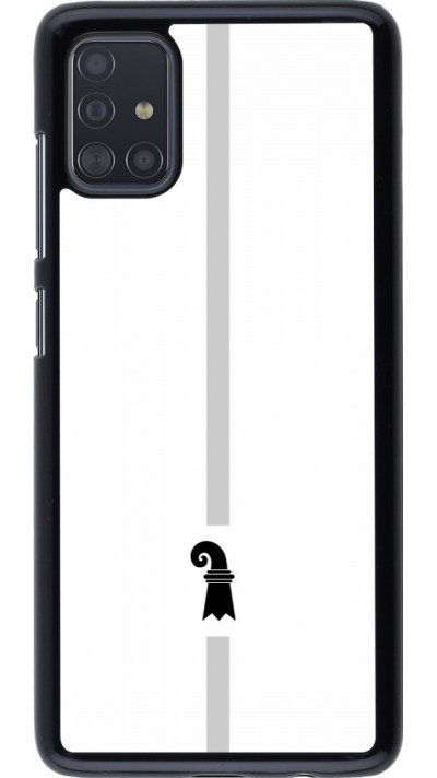 Coque Samsung Galaxy A51 - Canton BS blanc