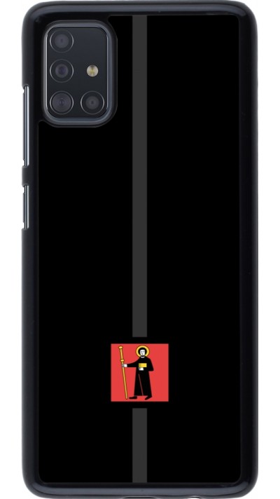 Coque Samsung Galaxy A51 - Canton GL noir