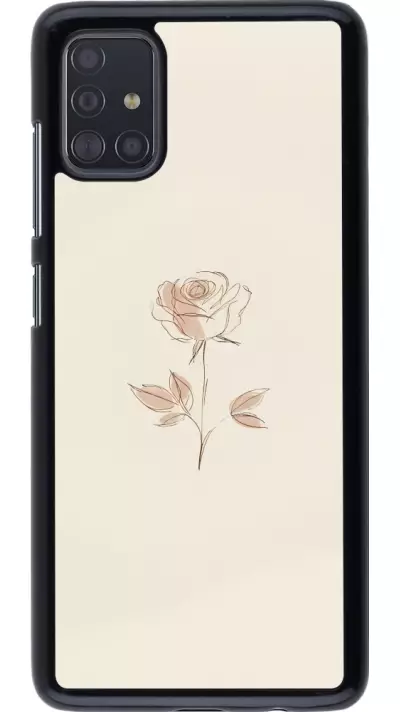 Coque Samsung Galaxy A51 - Sable Rose Minimaliste