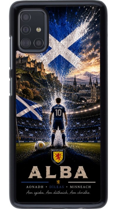 Coque Samsung Galaxy A51 - Football Écosse splash 2026
