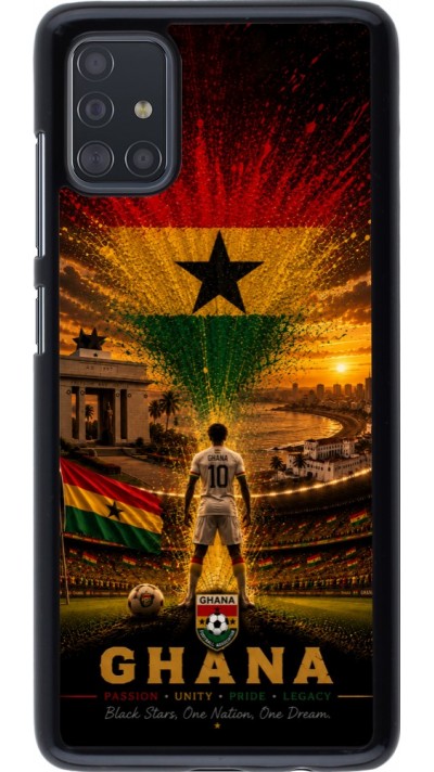 Coque Samsung Galaxy A51 - Football Ghana splash 2026