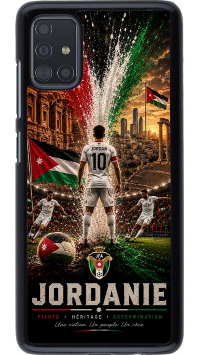 Coque Samsung Galaxy A51 - Football Jordanie splash 2026