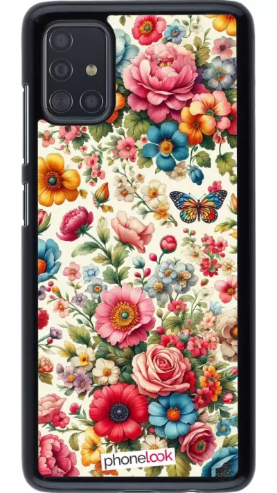 Coque Samsung Galaxy A51 - Spring 25 printemps fleuri