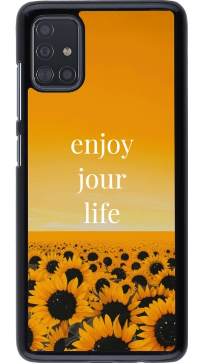 Samsung Galaxy A51 Case Hülle - Summer 2025 Enjoy your life