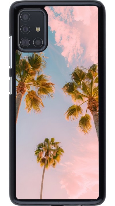 Samsung Galaxy A51 Case Hülle - Summer 2025 Palmiers
