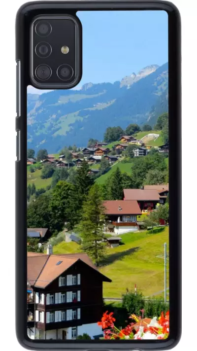 Coque Samsung Galaxy A51 - Fête Nationale Suisse Paysage