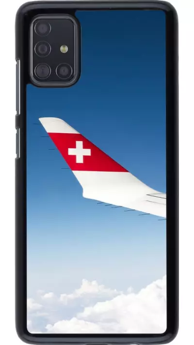 Coque Samsung Galaxy A51 - Fête Nationale Suisse Sky Swiss Flag