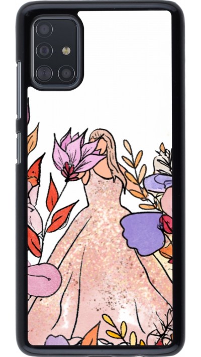 Coque Samsung Galaxy A51 - Taylor Swift Sketch - White
