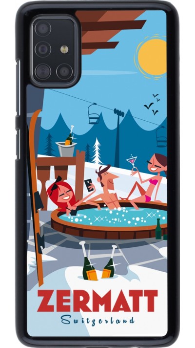 Coque Samsung Galaxy A51 - Zermatt Mountain Jacuzzi