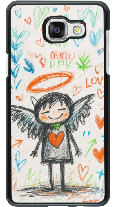 Coque Samsung Galaxy A5 (2016) - Little Angel Sketch Love