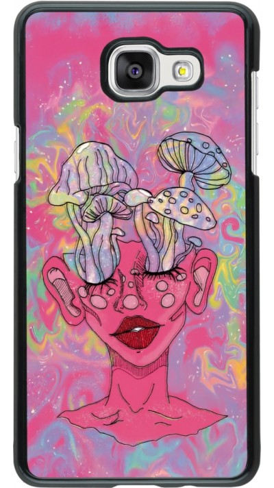 Coque Samsung Galaxy A5 (2016) - Psychedelic pink mushroom