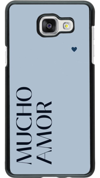 Coque Samsung Galaxy A5 (2016) - Valentine 2024 mucho amor azul