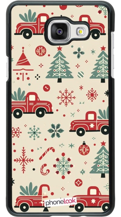 Samsung Galaxy A5 (2016) Case Hülle - Weihnachten 2024 Lkw Tanne