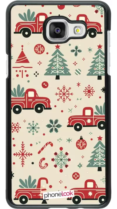 Samsung Galaxy A5 (2016) Case Hülle - Weihnachten 2024 Lkw Tanne