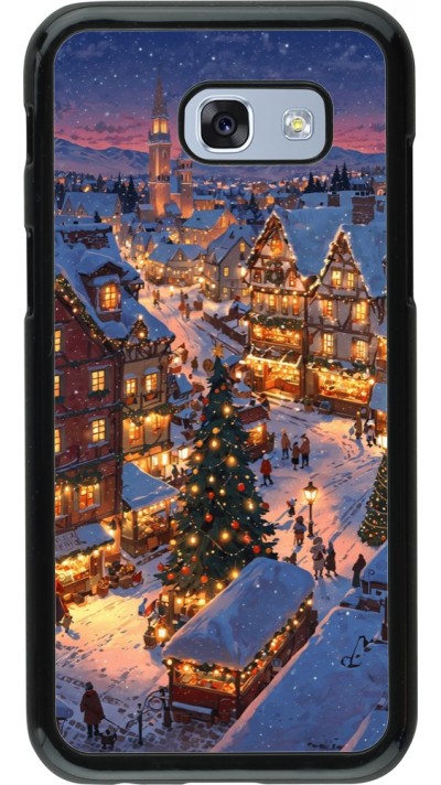 Samsung Galaxy A5 (2017) Case Hülle - Christmas 25 Xmas Village