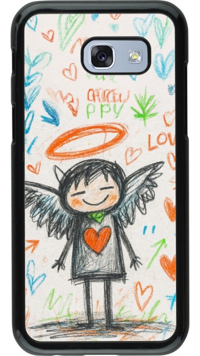 Coque Samsung Galaxy A5 (2017) - Little Angel Sketch Love