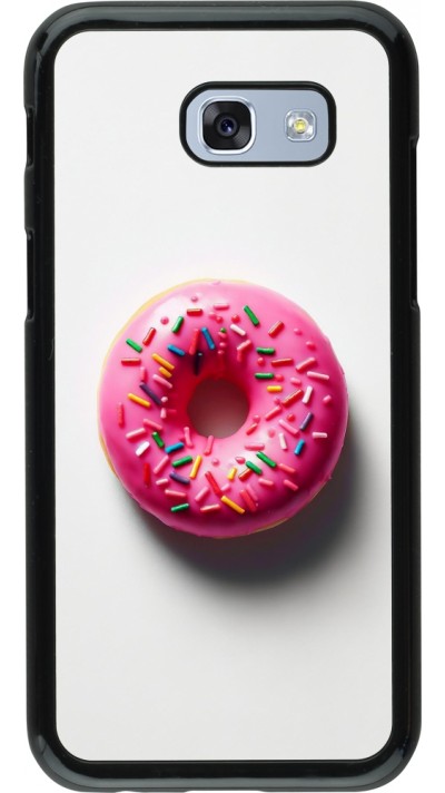 Coque Samsung Galaxy A5 (2017) - Weißer Hintergrund, pinker Donut