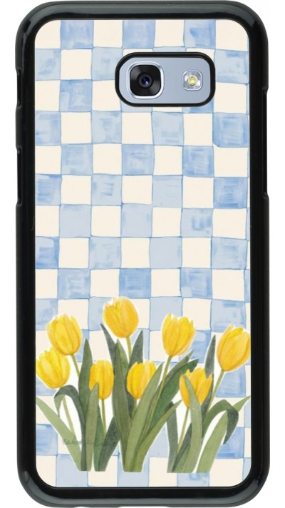 Samsung Galaxy A5 (2017) Case Hülle - Blue vichy tulips Spring 2026